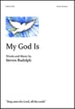 My God Is SATB choral sheet music cover